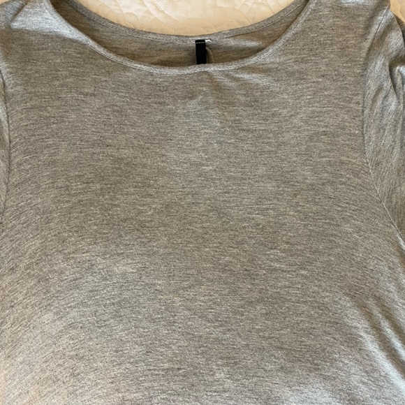 Hi-lo Gray dress/tunic with pockets - Picture 6 of 6